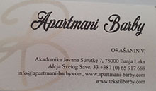 APARTMANI I TEKSTIL BARBY Dječija garderoba, trikotaža Banja Luka