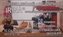 ORTOPEDSKA I OBUĆARSKA RADNJA IRINA