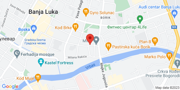 SALON LJEPOTE ANTHEA, Dositeja Obradovića 1 (Jevrejska), Banja Luka